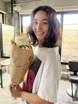 ロン(ron) ミディアムウェーブパーマ