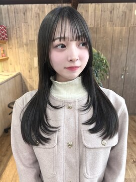 スカイ(SKY) 透明感カラー/髪質改善/縮毛矯正/韓国風レイヤーカット