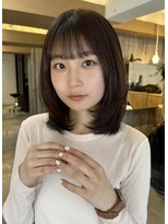 ドルセ(Dulce)&nbsp;ふんわりミディアムレイヤー×ニュアンスカラー