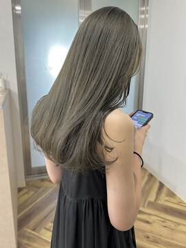 ラニヘアサロン(lani hair salon) 【KAORU】オリーブカラー  大名サロン