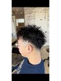 ジジ(Hair salon Gigi) スキンフェードツイストスパイラルパーマ。