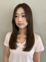 ニナル(Ninal)&nbsp;柔らかレイヤーで魅せるラベンダーグレージュ