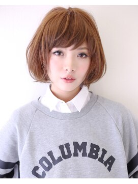 パシフィックダズールコパン(Pacific Dazzle copain) 『PD神戸』【海口裕】大人可愛い☆眉上バング＆顔周りで小顔