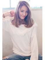 エルクバイコットン(elk by Cotton)&nbsp;【elk by cotton平塚】外国人風/レイヤー/ロブ/ハイライト