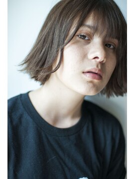 ホーミートウキョウ(HOMIE TOKYO) 【HOMIE TOKYO 渋谷】切りっぱなしボブ【担当西村】