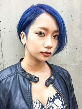 ダブ アオヤマ(DaB AOYAMA) ブルーカラー☆クールショート☆/デザインカラー