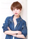 [OCEAN Hair&Life藤原純]ことりベージュ×丸みショート☆