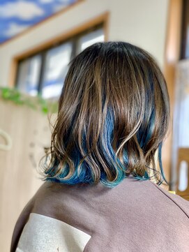 ティンカーベル(TINK‐A‐BELL) ユルちらターコイズ