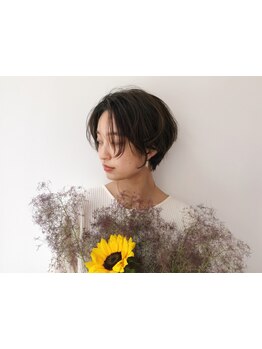 □こだわり派大人女性向けPrivateSalon◇論理に基づきバランス×質感を追求した再現性◎のショートHairを…