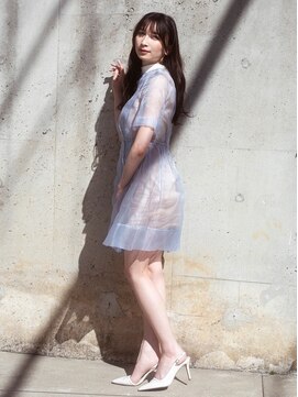 バルベストーキョーサウス(BARBES TOKYO SOUTH) 20代・30代/ウェーブヘア/暗髪/ニュアンスカラー/大人可愛い