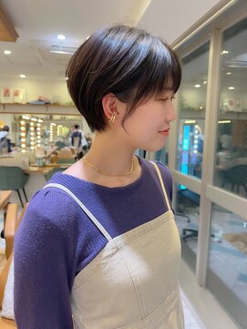 ロンド パルティール 大宮(Lond partir) 石田似合わせカットアースカラーくびれヘアーデザインカラー