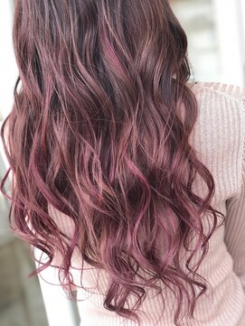 アート(ART) コーラルピンク×メッシュピンク