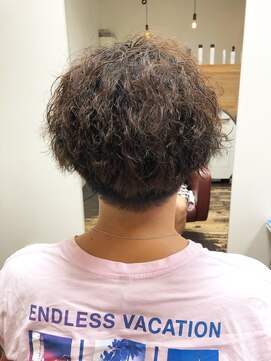 アンプー(en peu) メンズ◎ツイストスパイラルパーマ