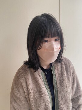 カシェ リタ ヘアー(CACHE'&RITA HAIR) 外ハネボブ◯結んでも可愛い◯顔まわりカット