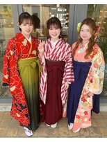 マメ(mame)&nbsp;卒業式ヘア/ヘアセット/袴/着付け