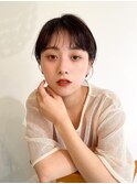 抜け感ショート/耳掛けショート/20代30代40代