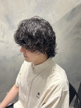 サイファー 心斎橋(CIPHER.) 爆発的人気ウルフパーマ3