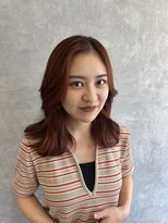 フィーネ 横浜(Fi -Ne) ブリーチなしのオレンジ