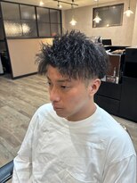 オール 西八王子(All)&nbsp;ツイストスパイラルパーマ×フェードカット