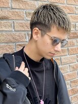 アーリー(Ali'i)&nbsp;クロップベリーショート刈り上げツーブロックアップバング