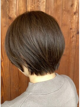 リミックス 飯塚店(Remix) ショートヘア×ヘアカラー#20代30代40代50代#福岡飯塚#美容室