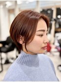 暖色系くびれショート【向】