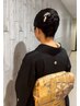 朝ヘアセット＋留袖・訪問着着付け(8時～10時)
