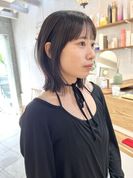 ウツギ(UTSUGI) 伸ばしかけの方にもおすすめ！大人ボブ