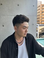 メンズサロン ウエストサイドカットクラブ(Men's West Side Cut Club) 2ブロック×ゆるカール