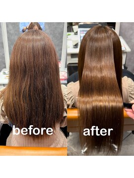 ナナシ(nanac) 癖毛、ポワ毛が消える髪質改善ストレート