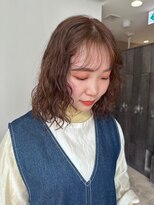 リュミエ ドゥ マッシュ(Lumier de mashu)&nbsp;【大阪/梅田/茶屋町/中崎町】ボブパーマ/チョコレートブラウン