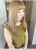 レイヤーカット/髪質改善縮毛矯正/髪質改善/韓国風/韓国ヘア