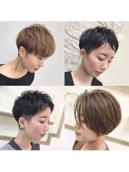 ラディックス(LADiX)の写真/バッサリイメチェンもお任せ◎伸ばす方でもダメージ部分を取り除いて綺麗に伸ばしていくのがベストです！