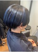 blue メッシュ