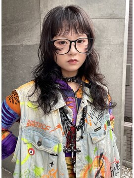 カルテ(QUARTE) ロングウルフパーマ