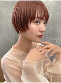 熊本 ショート 顔まわりレイヤー コンパクトショート Arisa.