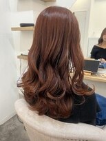 シアアルン 新小岩店(SHEER alun)&nbsp;ブリーチなしオレンジブラウン/SHEERalun新小岩