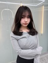 ボタン ハカタ(VOTAN hakata)&nbsp;votan 和奏   透明感カラー/ミディアムレイヤー/顔周りカット