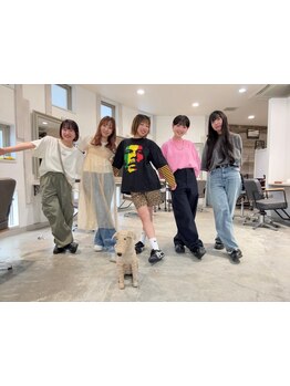 女性スタッフが多いサロンだからこその細かな心配りと安心感を！