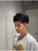 自然な毛流れでラフにキマるセンターパート×ニュアンスパーマ