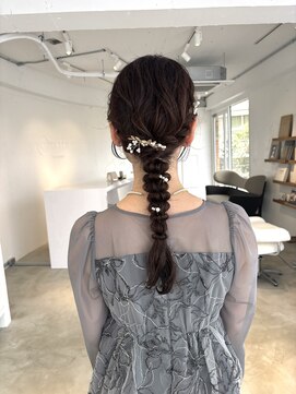 サークル(CIRCLES) お呼ばれ編み下ろしアレンジロング