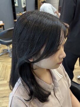 アルター(aL ter) 【顔まわりカット×ロング】くびれヘア/前髪カット/鎌取/林愛華