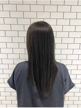 ノエル(noele) 髪質改善/オリーブグレージュ×ロング