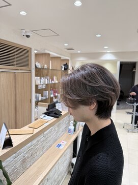 クレア 上大岡(CREA) 白髪ぼかしハイライト縮毛矯正ダブルカラー髪質改善30代40代50代