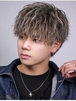 ゴールド 京都 三条(GOALD)&nbsp;ハイライト無造作マッシュ