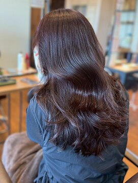 シェール(cher) 透明感/レイヤーカット/艶髪ウェーブ【cher西宮北口:MAYA】