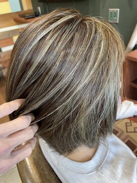 エイチエスプラス ヘアサロン(hs plus hair salon) メリハリハイライト