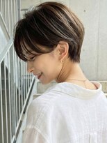 ローウェル(Rowel)&nbsp;ハンサムショート/前髪なし/小顔ショート