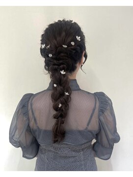 ヘアセットサロン クリアリティ(clarity) あみおろしアレンジ
