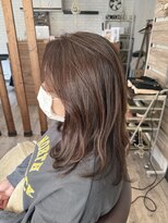 ラニ ヘアーアイラッシュ(lani hair eyelash)&nbsp;前髪長め×大人セミロング